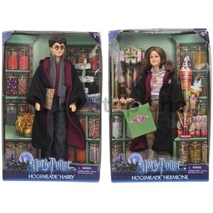 Harry Potter Hogsmeade Harry 11" & Hermione 10" - Mattel 2003